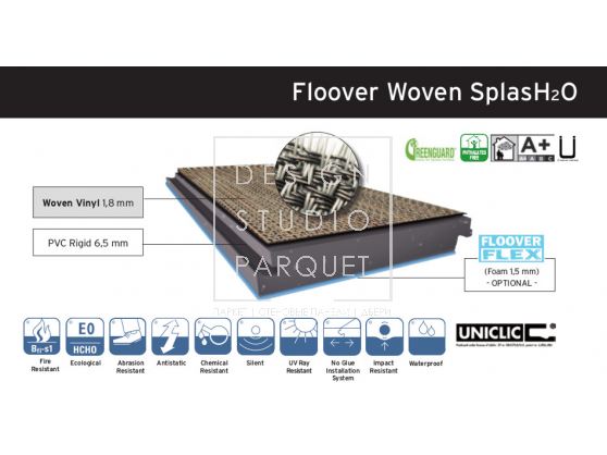Виниловые покрытия Floover Flooring Woven Жизненность Floover SplasH2O